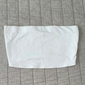 White Crop Top